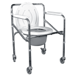 Cómodo Plegable de Acero con Ruedas